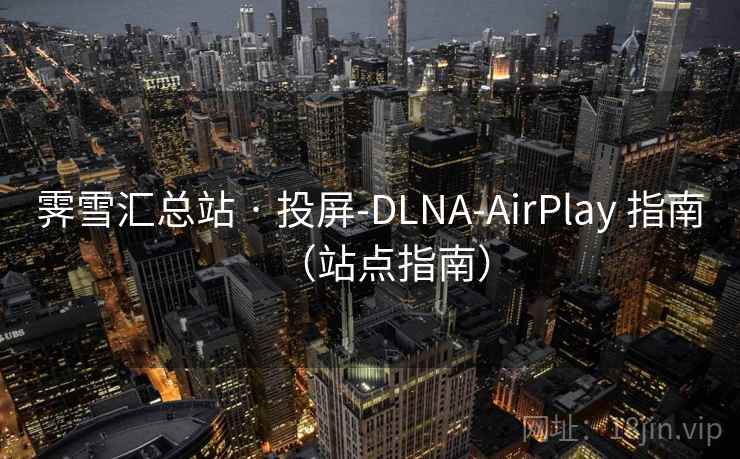 霁雪汇总站 · 投屏-DLNA-AirPlay 指南（站点指南）