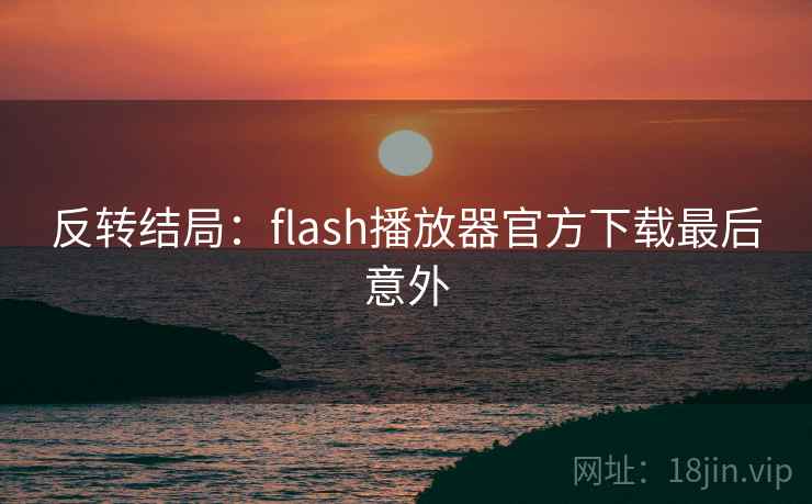 反转结局：flash播放器官方下载最后意外