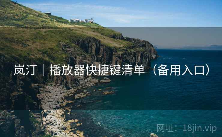 岚汀｜播放器快捷键清单（备用入口）